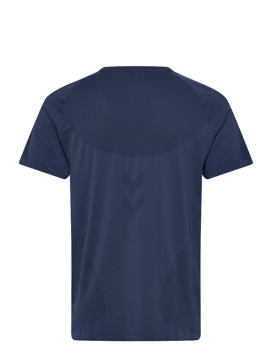 Hummel - hmlHIIT SEAMLESS T-SHIRT S/S - t-shirts - dress blues - 1