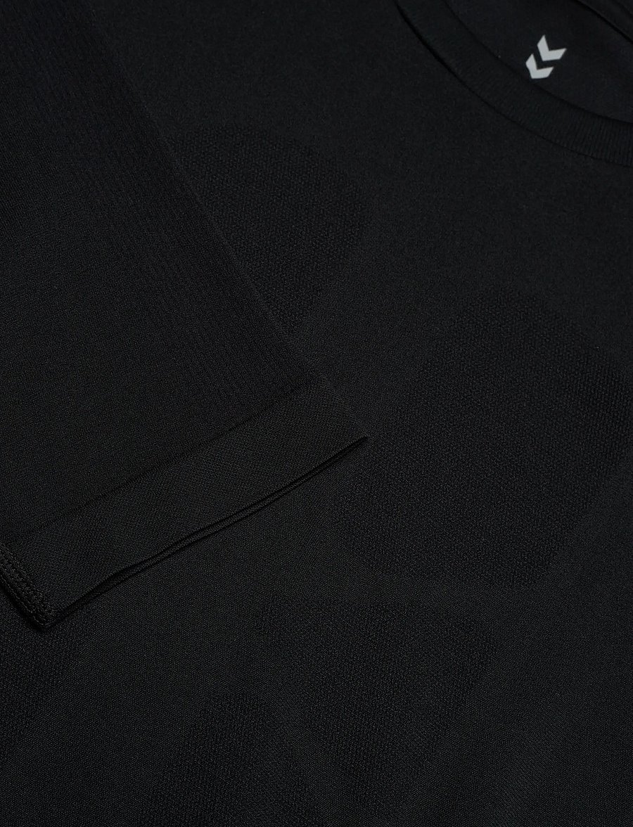 Hummel - hmlHIIT SEAMLESS T-SHIRT L/S - top met lange mouwen - black - 2