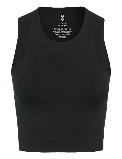 Hummel hmlHIIT SEAMLESS W TOP - Kleidung - BLACK / black