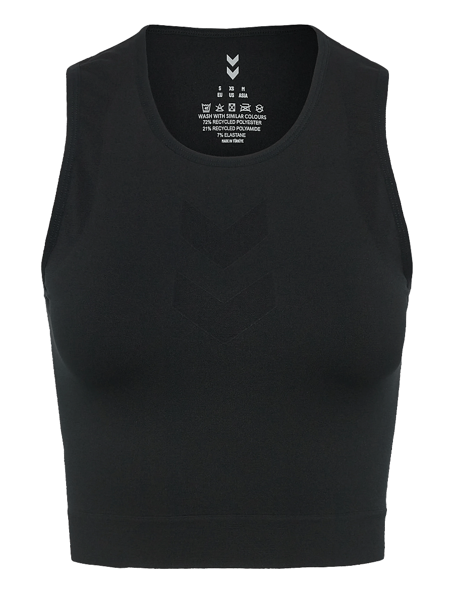 Hummel - hmlHIIT SEAMLESS W TOP - sport bh:ar - black - 0