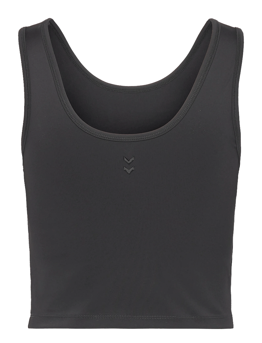 Hummel - hmlHIIT INTENSITY W TOP - crop-tops - black/ebony - 1