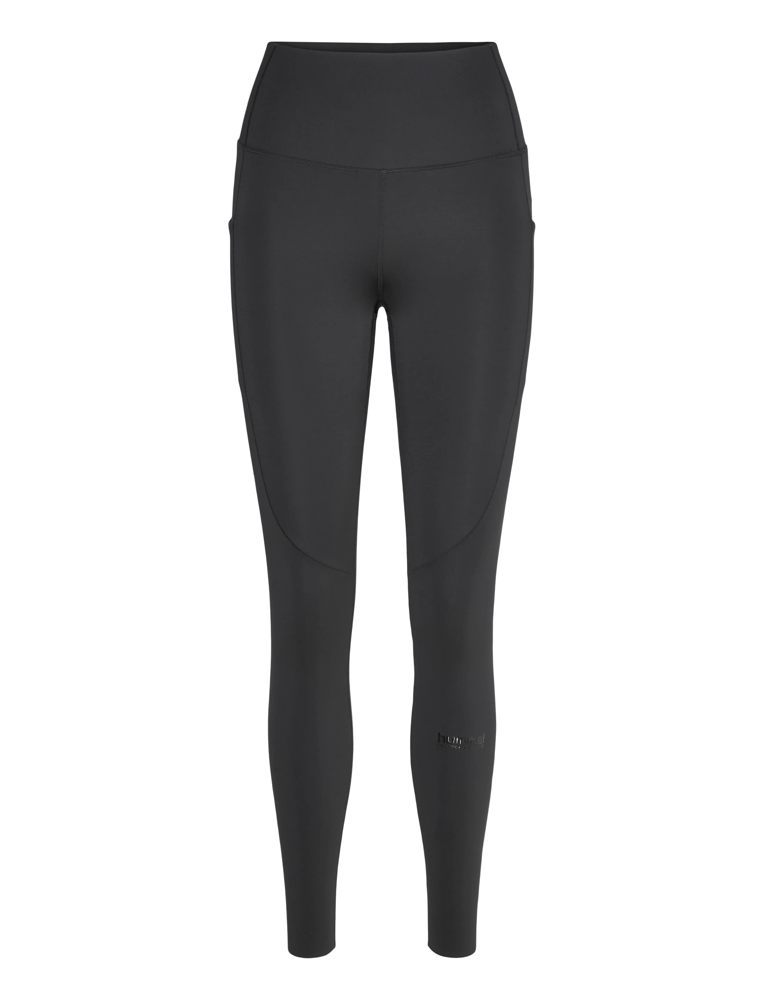 Hummel hmlHIIT INTENSITY HIGH WAIST TIGHTS - Løpe- og treningstights - BLACK/EBONY / grey