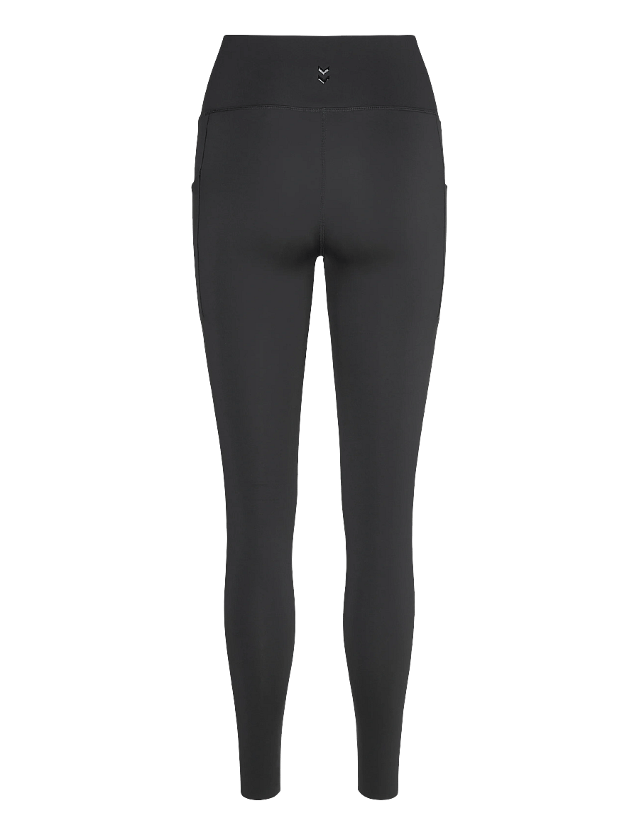 Hummel - hmlHIIT INTENSITY HIGH WAIST TIGHTS - sportinės tamprės - black/ebony - 1