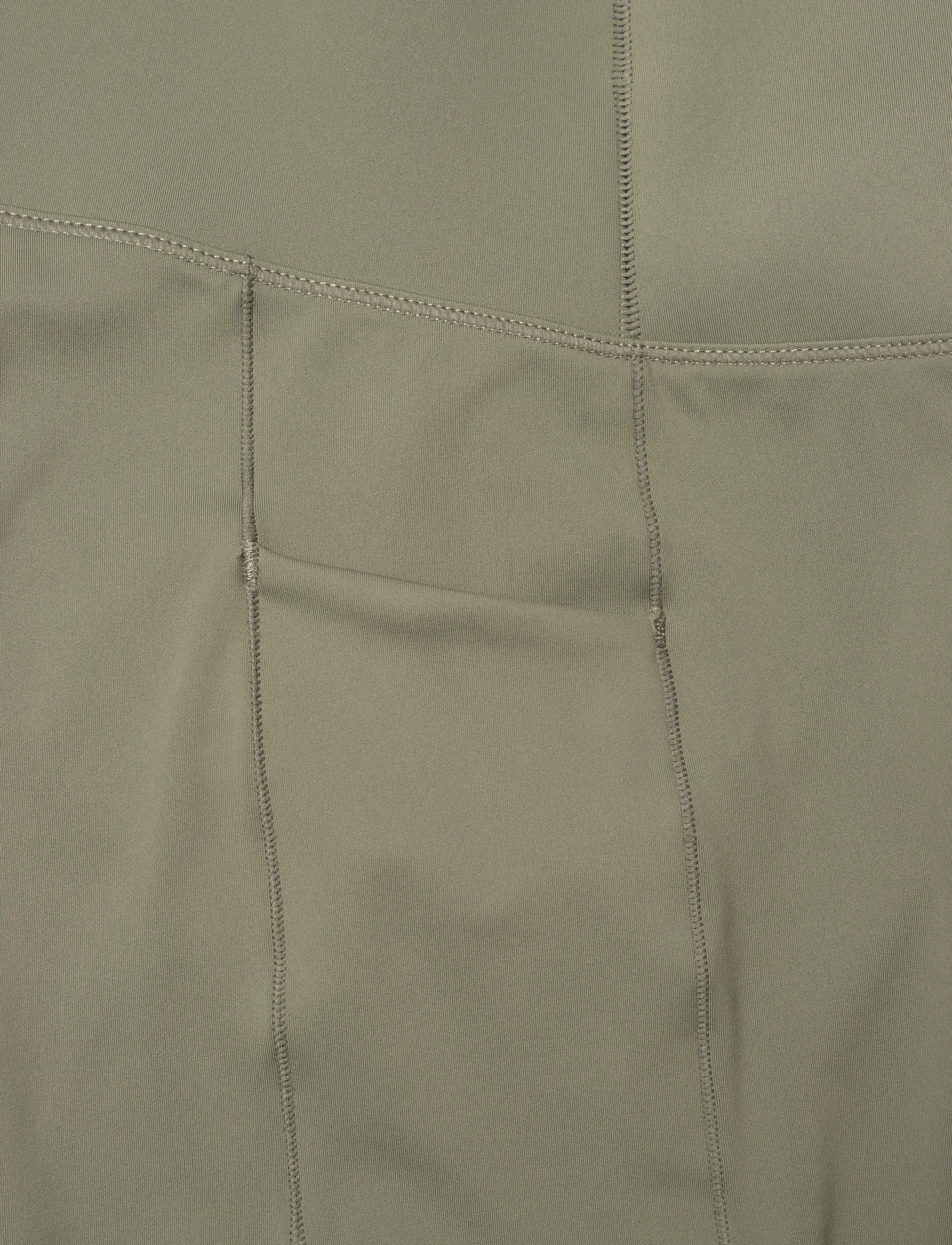 Hummel - hmlHIIT INTENSITY HIGH WAIST TIGHTS - 7/8 længde - deep lichen green - 2