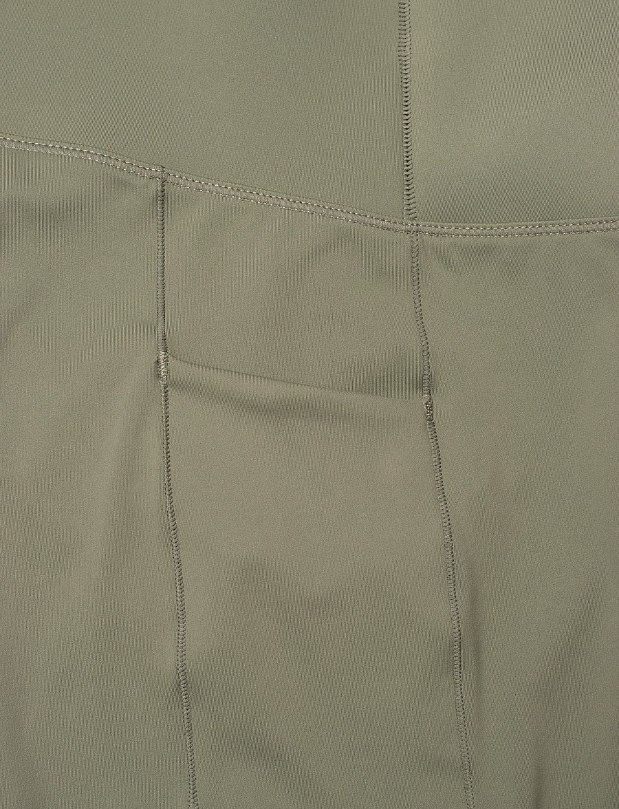 Hummel - hmlHIIT INTENSITY HIGH WAIST TIGHTS - 7/8 länge - deep lichen green - 2
