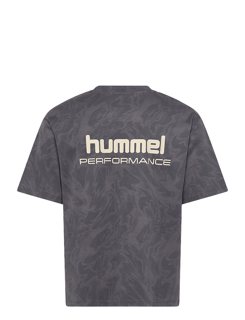 Hummel - hmlHIIT AOP LOOSE T-SHIRT S/S - t-shirts - shark - 1