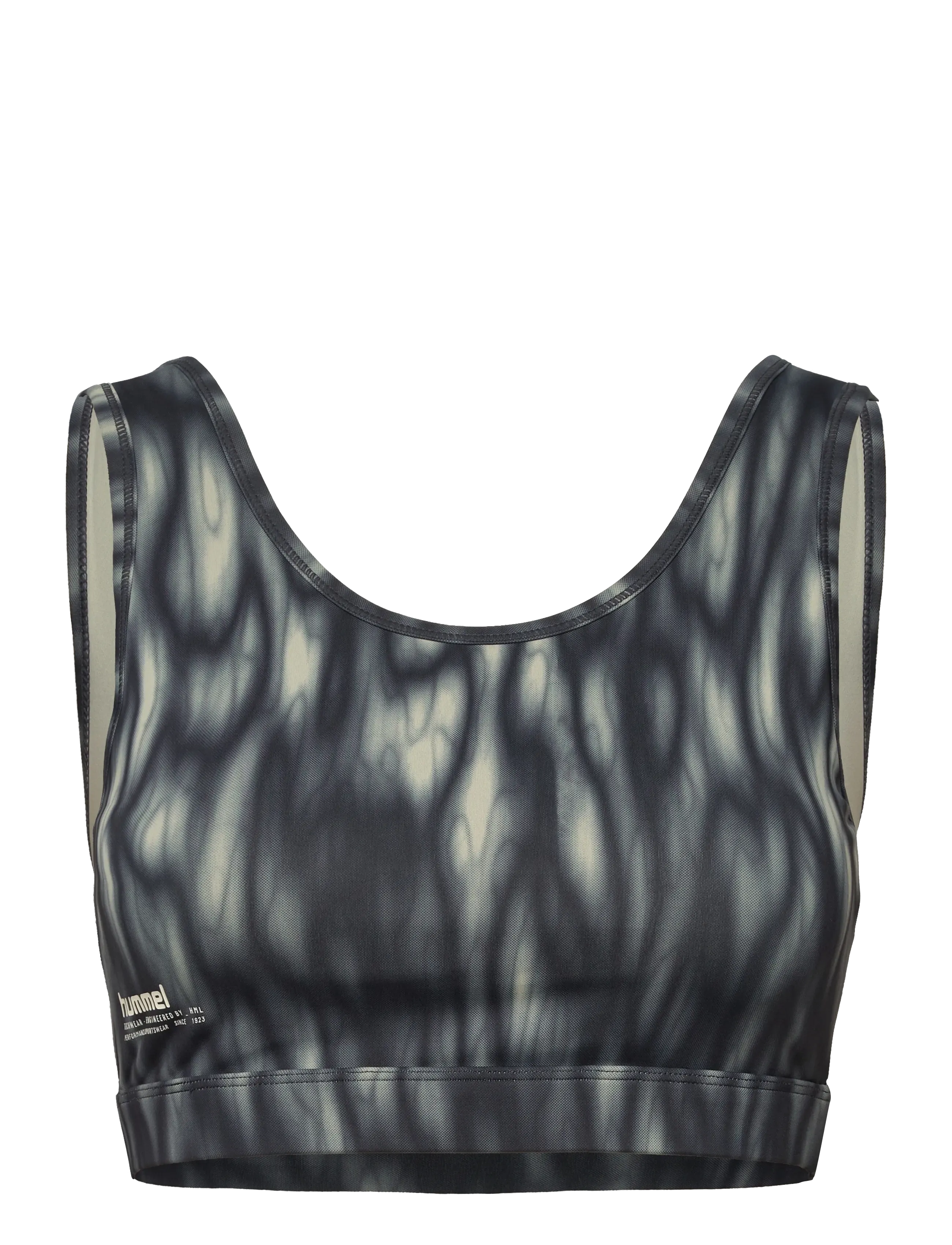 Hummel Hmlhiit Aop Intensity Bra, XS, Grey, Sport Clothing > Sport Bras - All, Dame