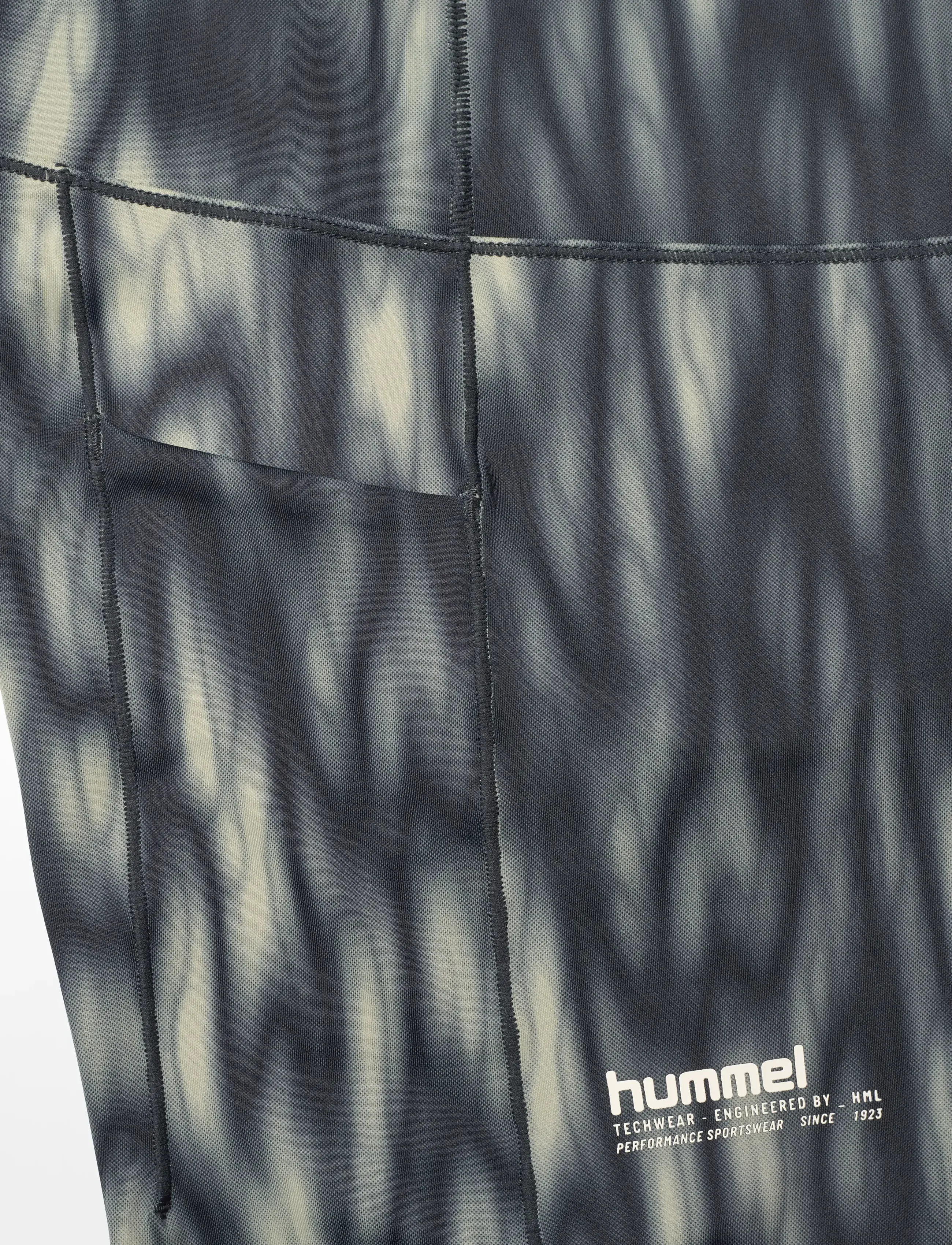 Hummel - hmlHIIT AOP INTENSITY HW TIGHTS - 7/8 längd - seagrass - 2