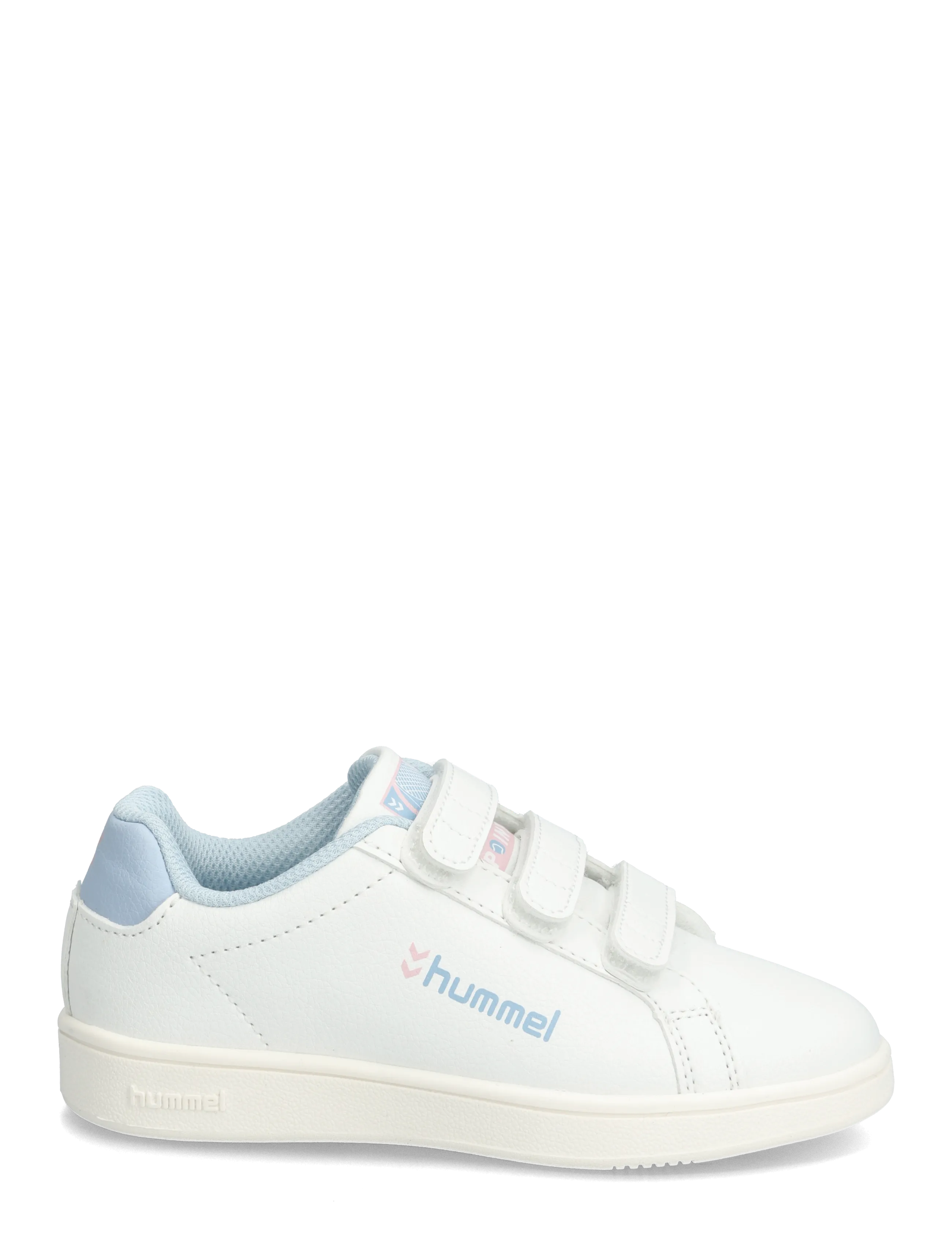 Hummel - MATCH POINT JR - gode sommertilbud - white/blue/pink - 1