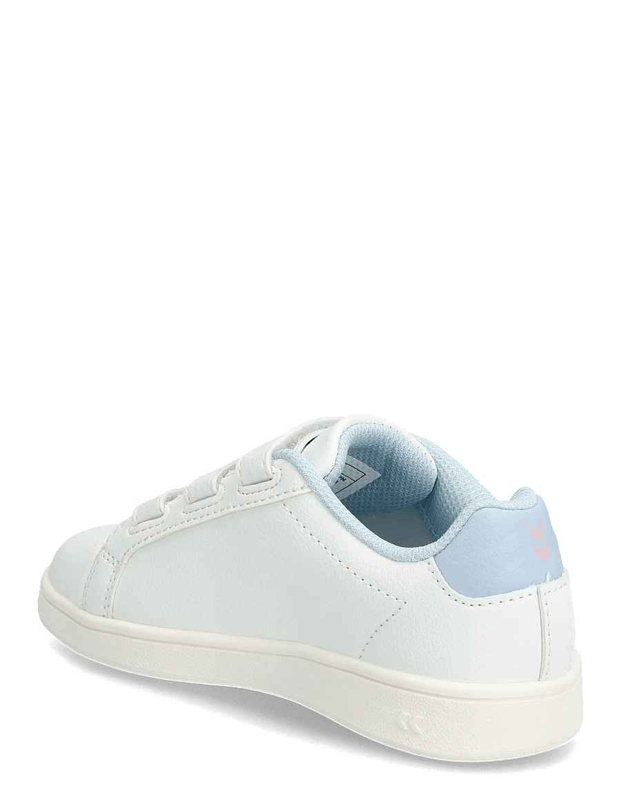 Hummel - MATCH POINT JR - tennised - white/blue/pink - 2