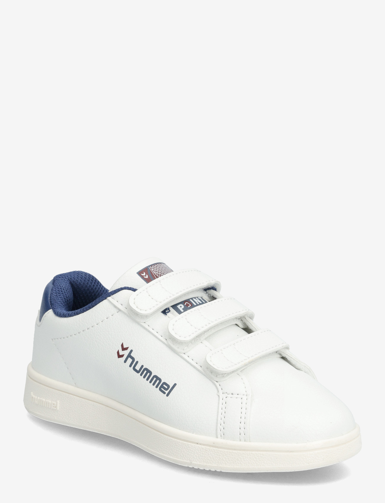 Hummel - MATCH POINT JR - låga sneakers - white/navy/red - 0