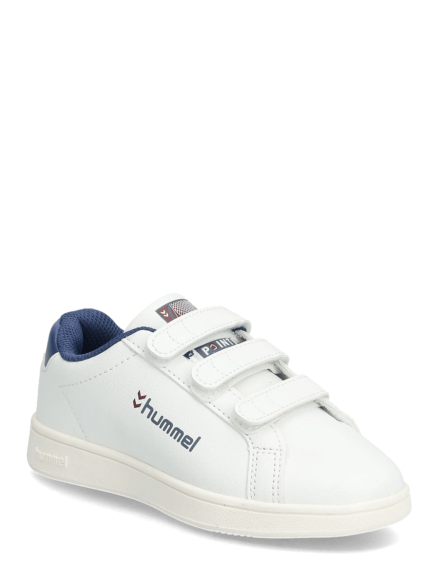 Hummel - MATCH POINT JR - låga sneakers - white/navy/red - 0