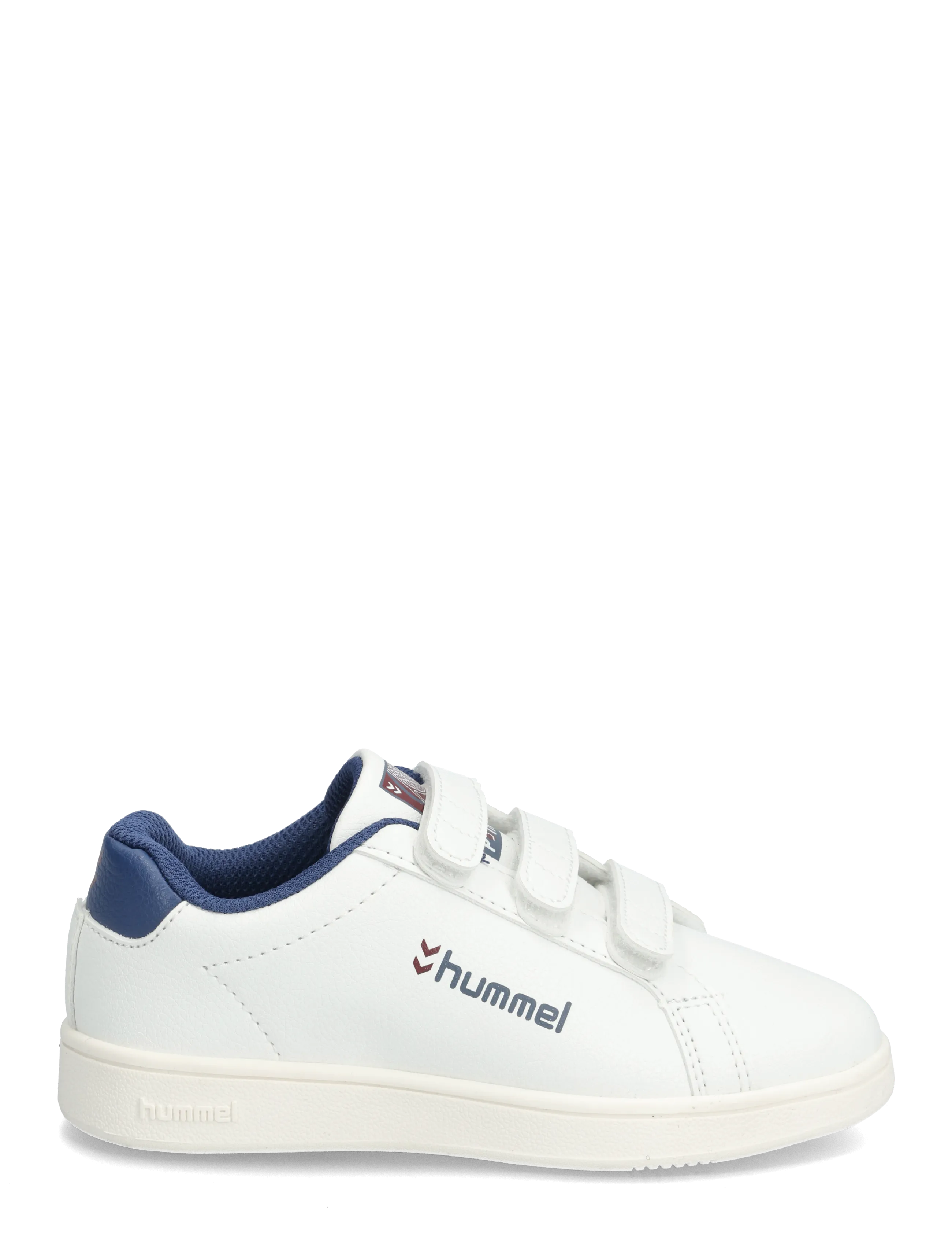 Hummel - MATCH POINT JR - laisvalaikio batai žemu aulu - white/navy/red - 1