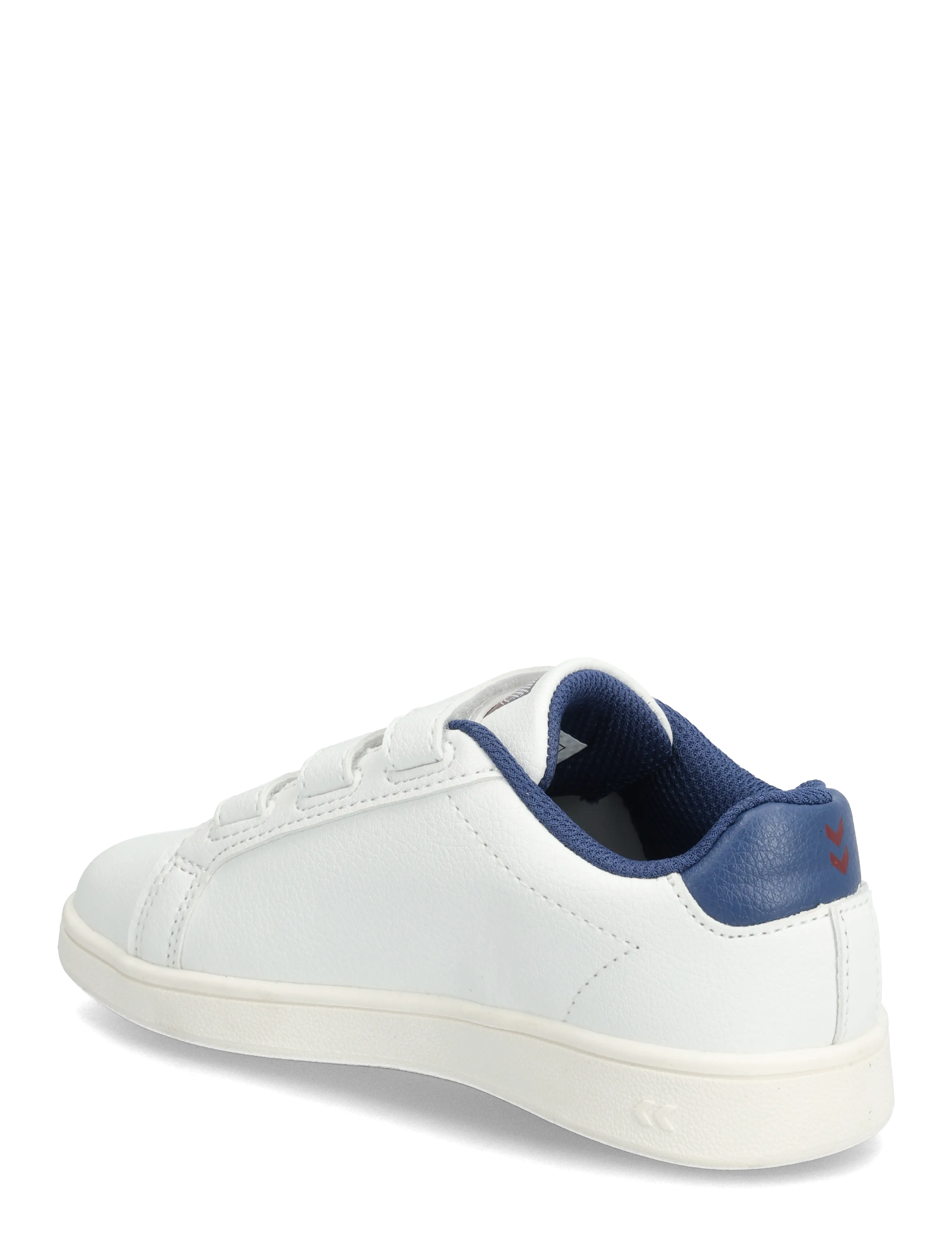 Hummel - MATCH POINT JR - laisvalaikio batai žemu aulu - white/navy/red - 2