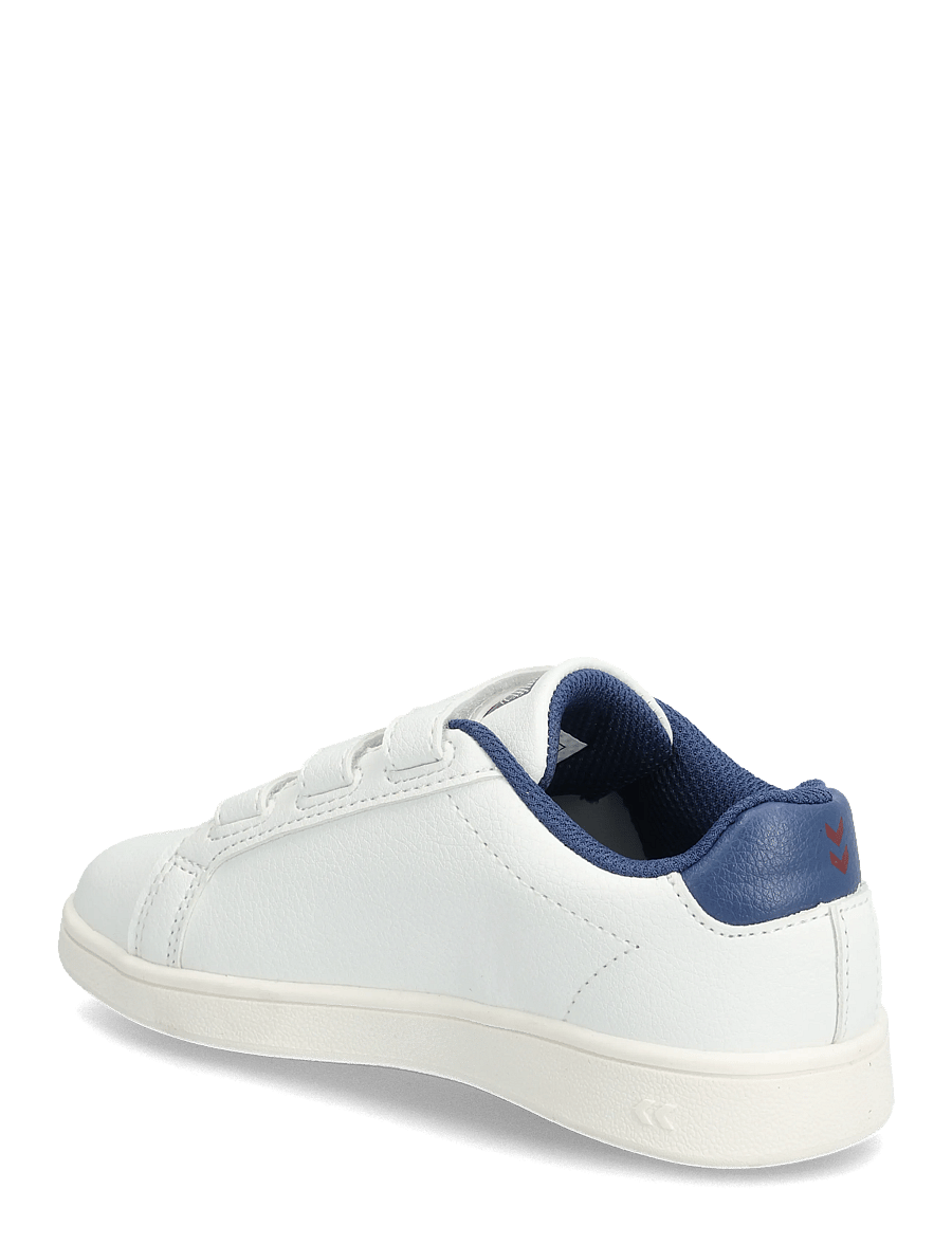 Hummel - MATCH POINT JR - låga sneakers - white/navy/red - 2