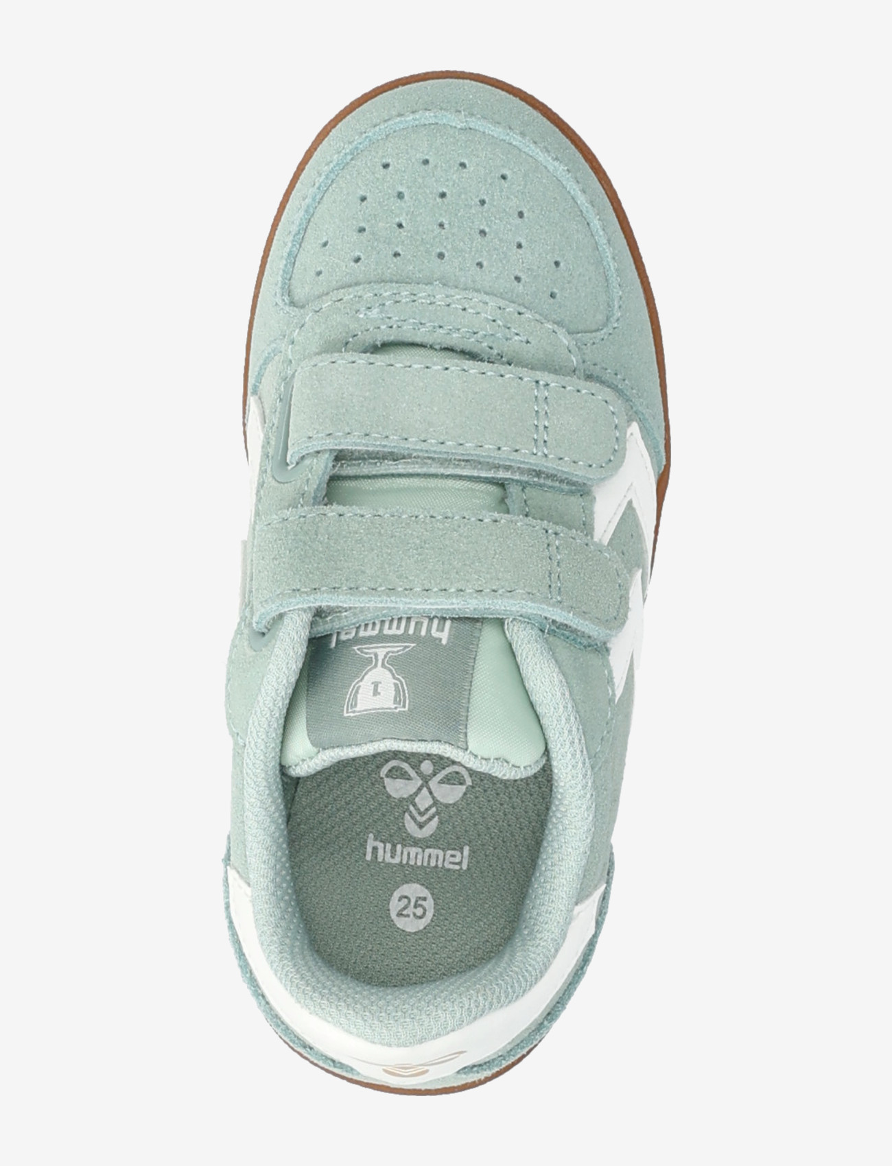 Hummel - VICTORY SUEDE II INFANT - laag sneakers - frosty green - 3