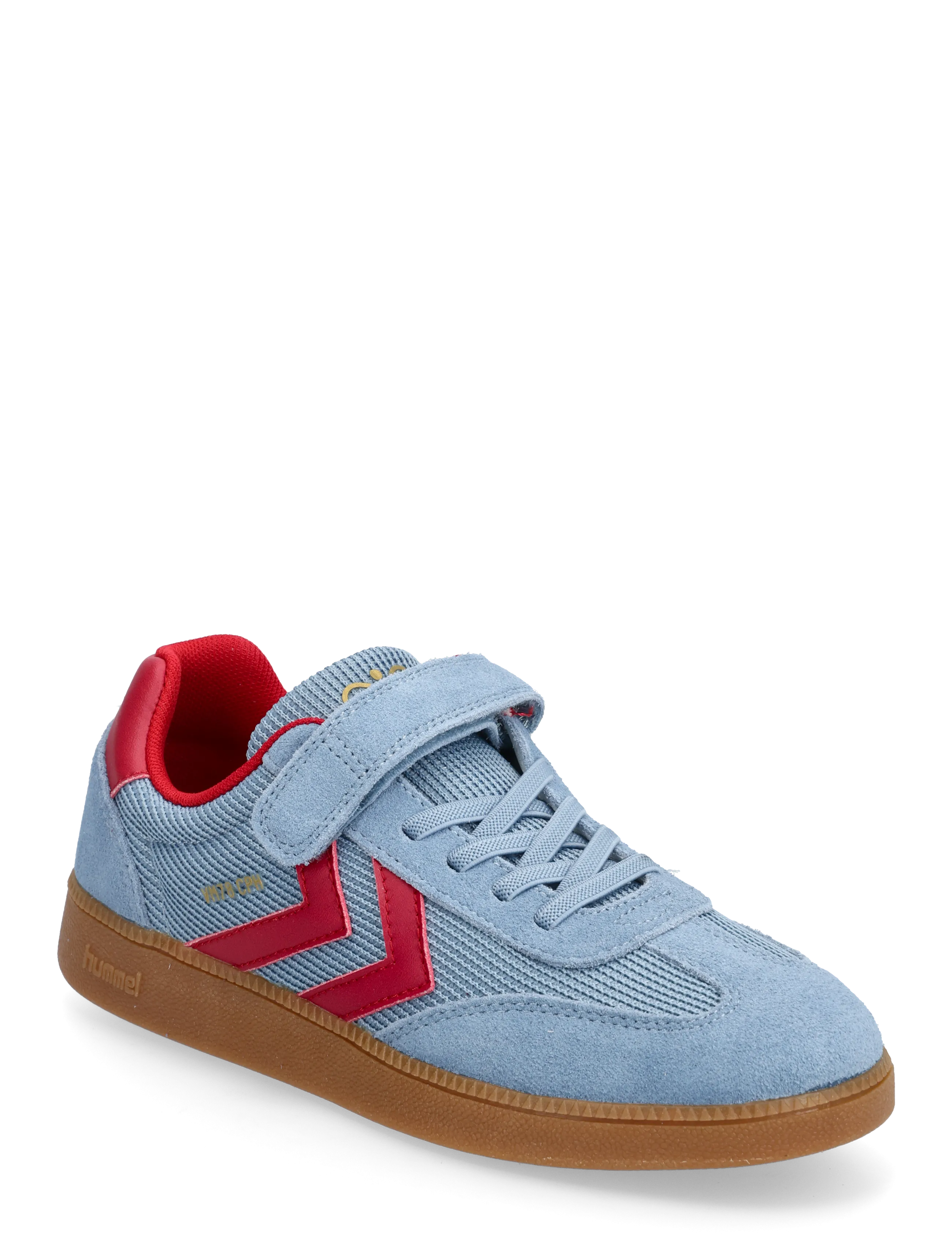 FADED DENIM/CRIMSON