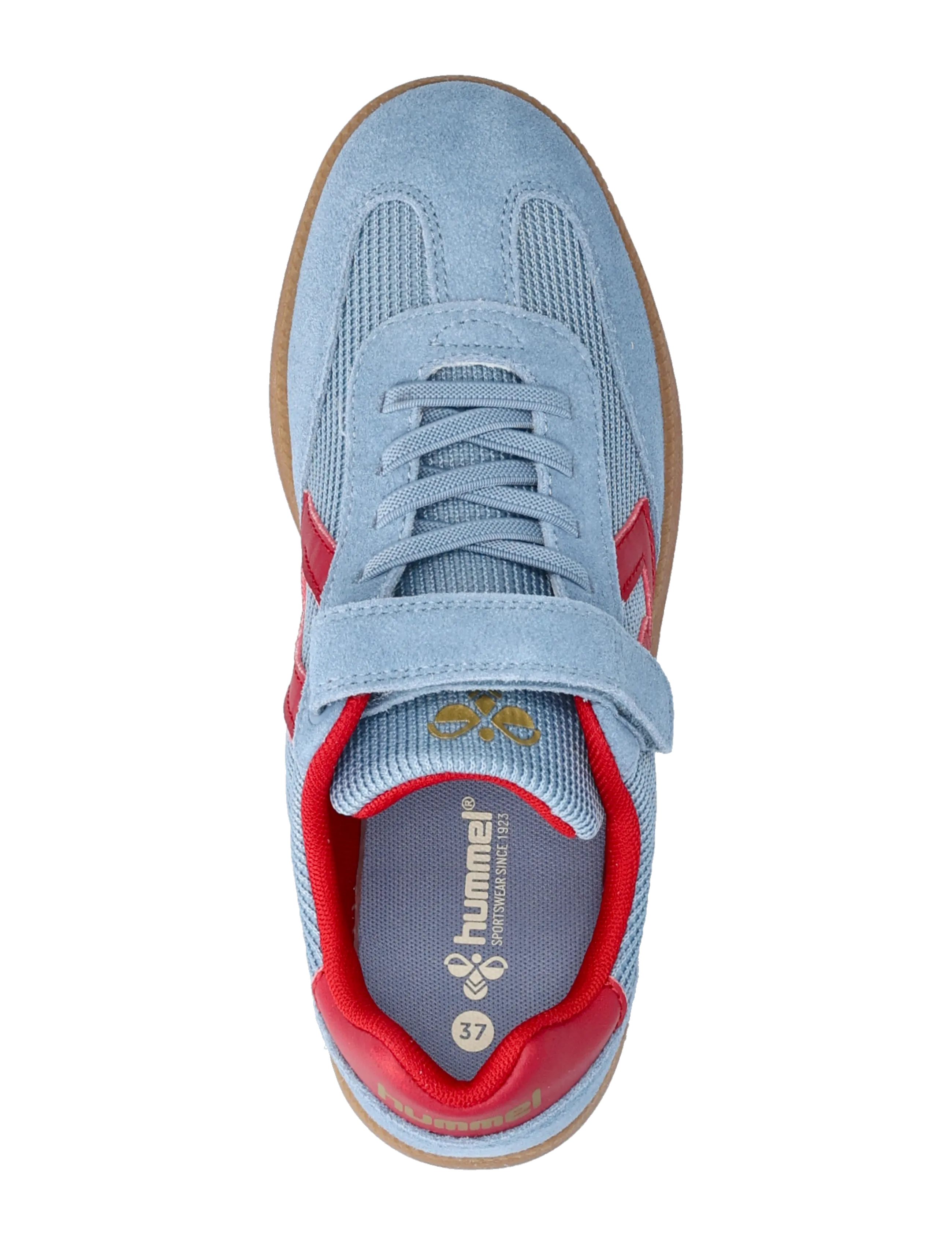 Hummel - VM78 CPH JR - låga sneakers - faded denim/crimson - 3