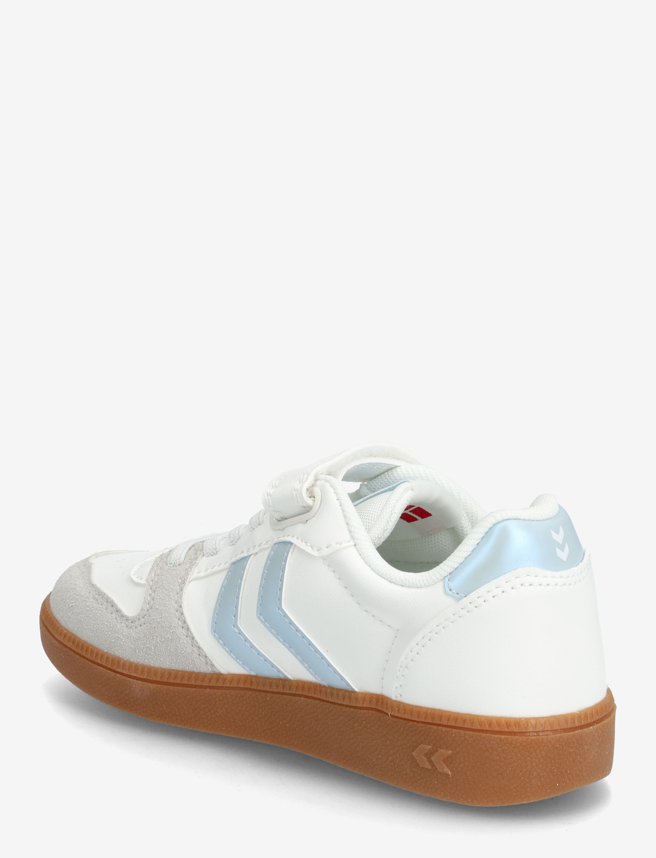Hummel - HANDBALL PERFEKT SP JR - laisvalaikio batai žemu aulu - white/metallic blue - 2