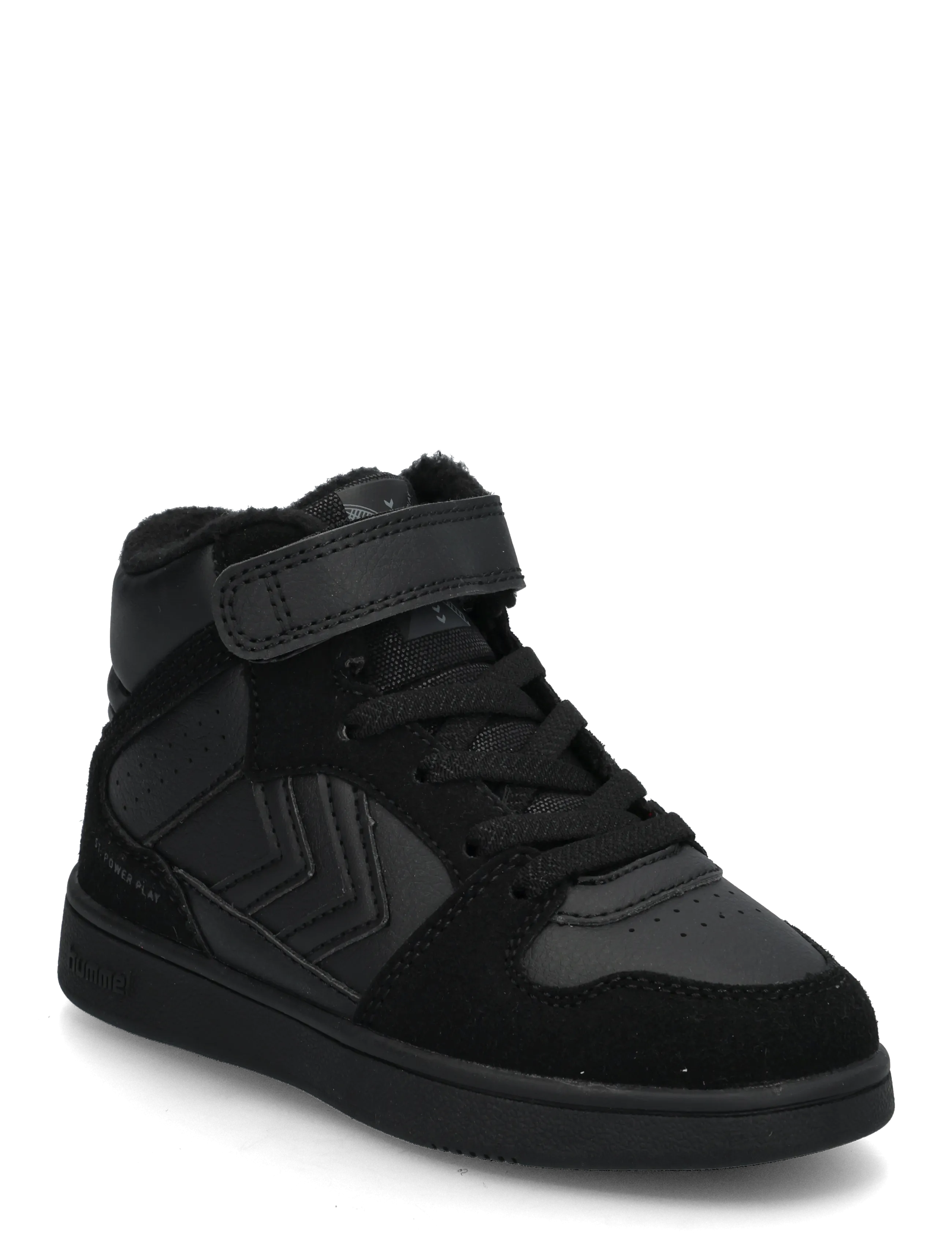 Hummel ST POWER PLAY MID WT JR - Sportssko - ANTHRACITE / black