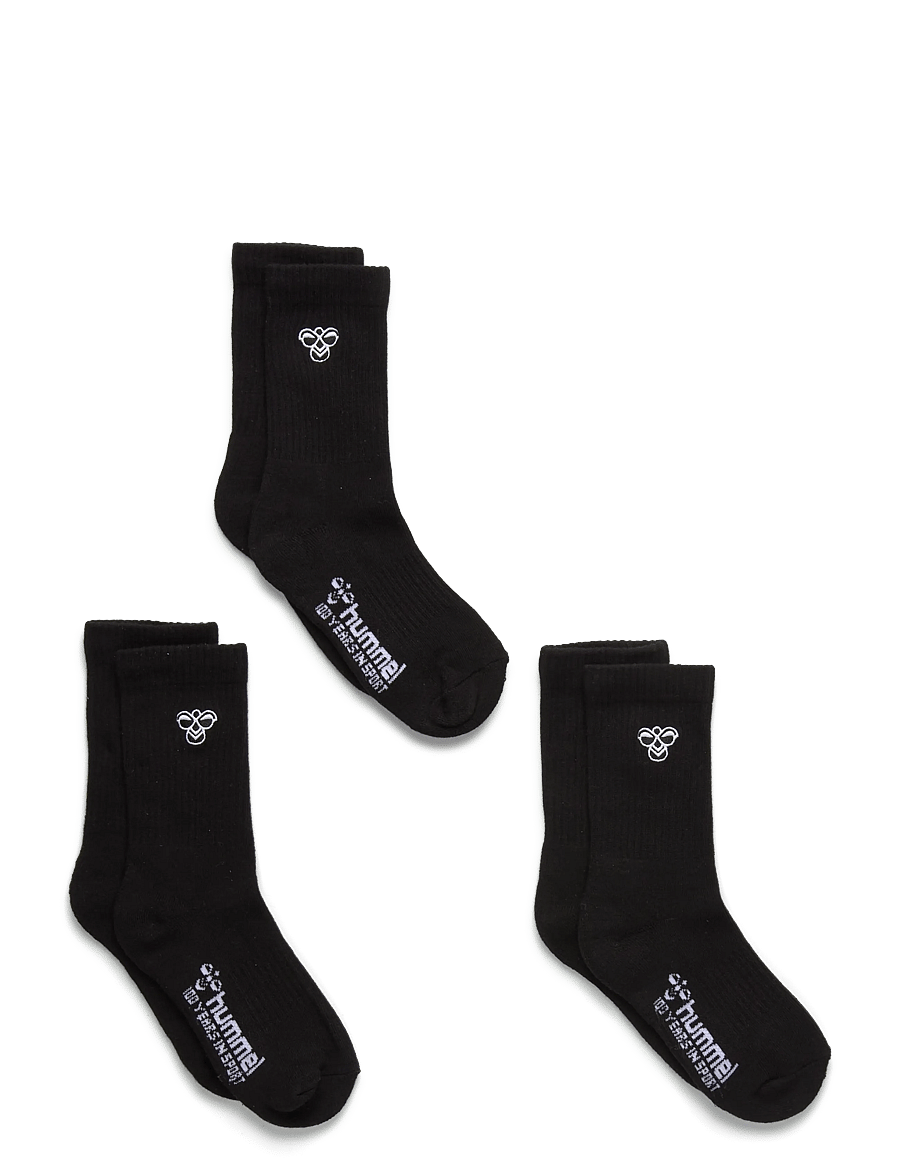 Hummel - hmlJR 3-PACK SOCKS BEE - socks - black - 0