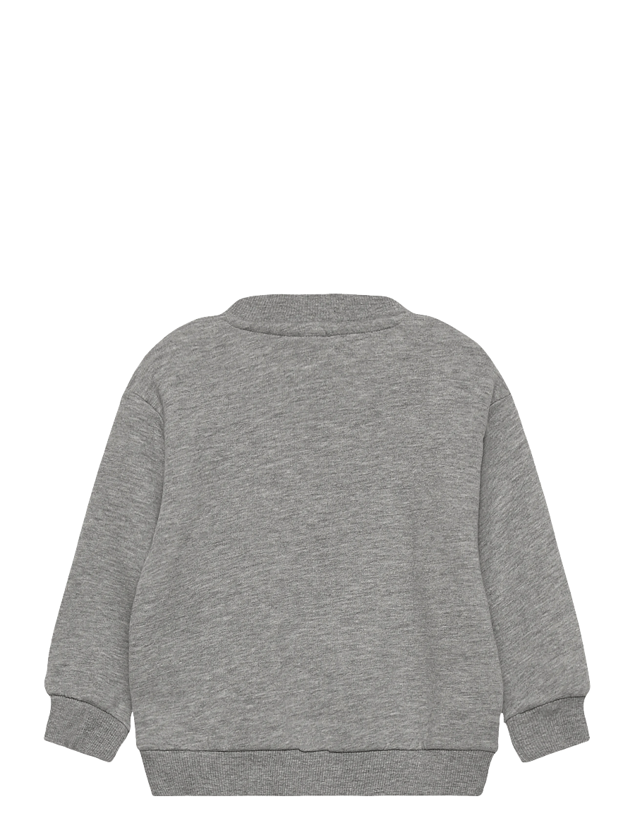 Hummel - hmlMINI LOOSE CREWNECK BEE - sweatshirts - grey melange - 1