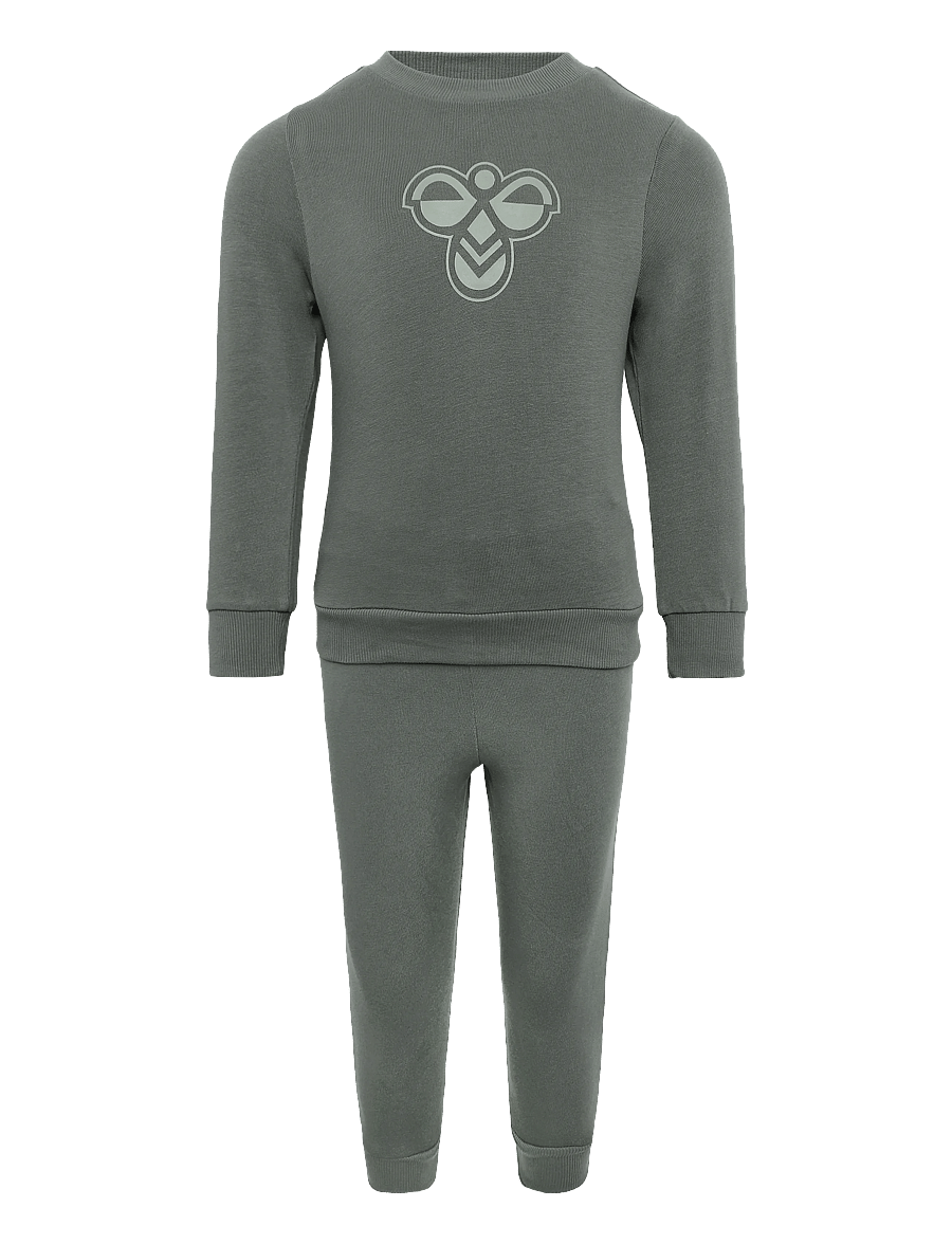 Hummel - hmlMINI JERSEY CREWSUIT BEE - trainingsanzug - castor gray - 0