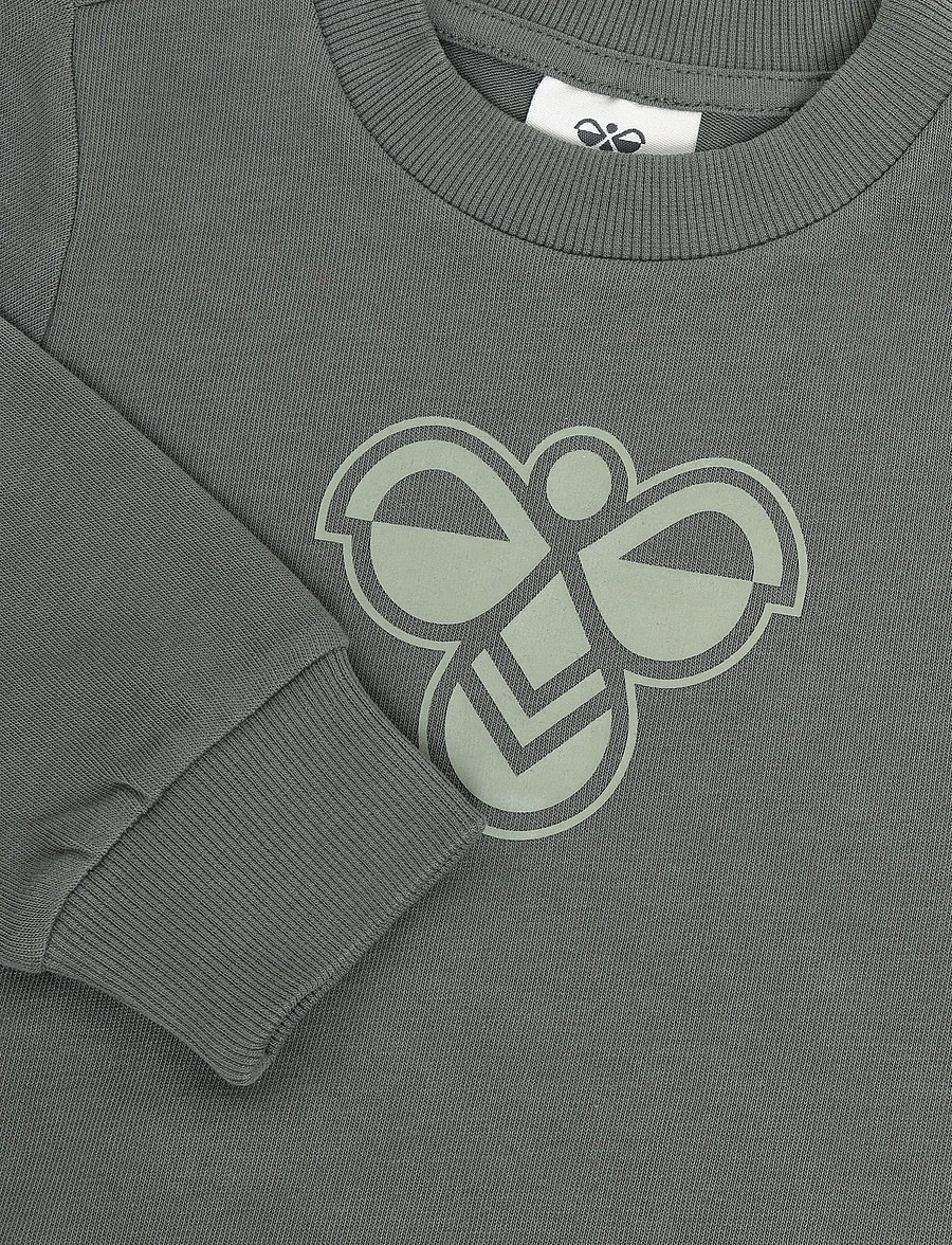 Hummel - hmlMINI JERSEY CREWSUIT BEE - trainingsanzug - castor gray - 5