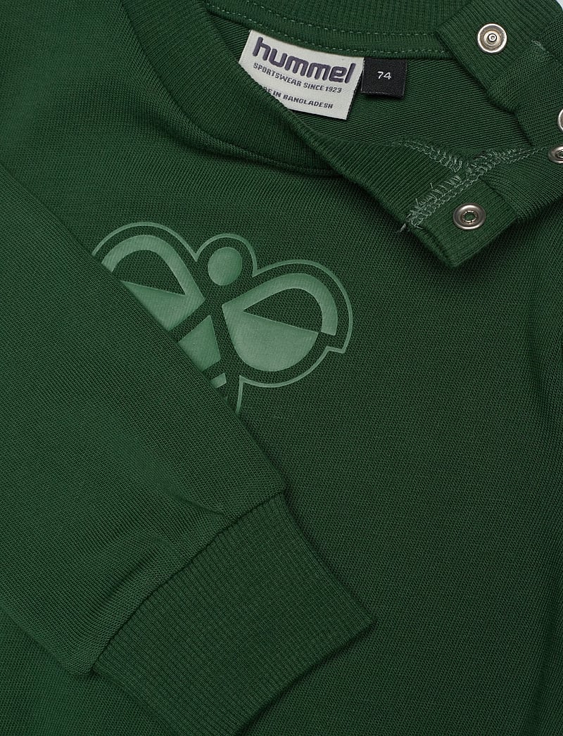 Hummel - hmlMINI JERSEY CREWSUIT BEE - treniņtērpi un divdaļīgi komplekti - dark green - 4