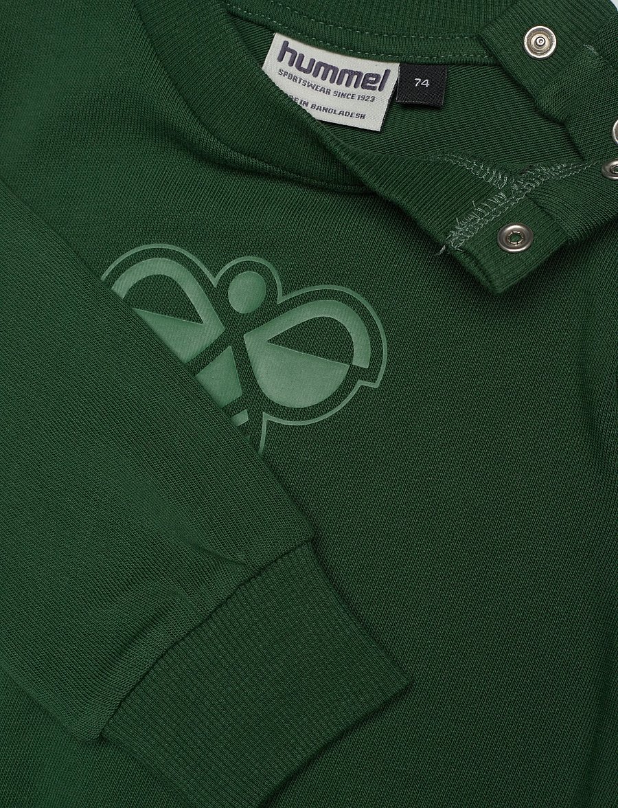 Hummel - hmlMINI JERSEY CREWSUIT BEE - sportiniai kostiumai - dark green - 4
