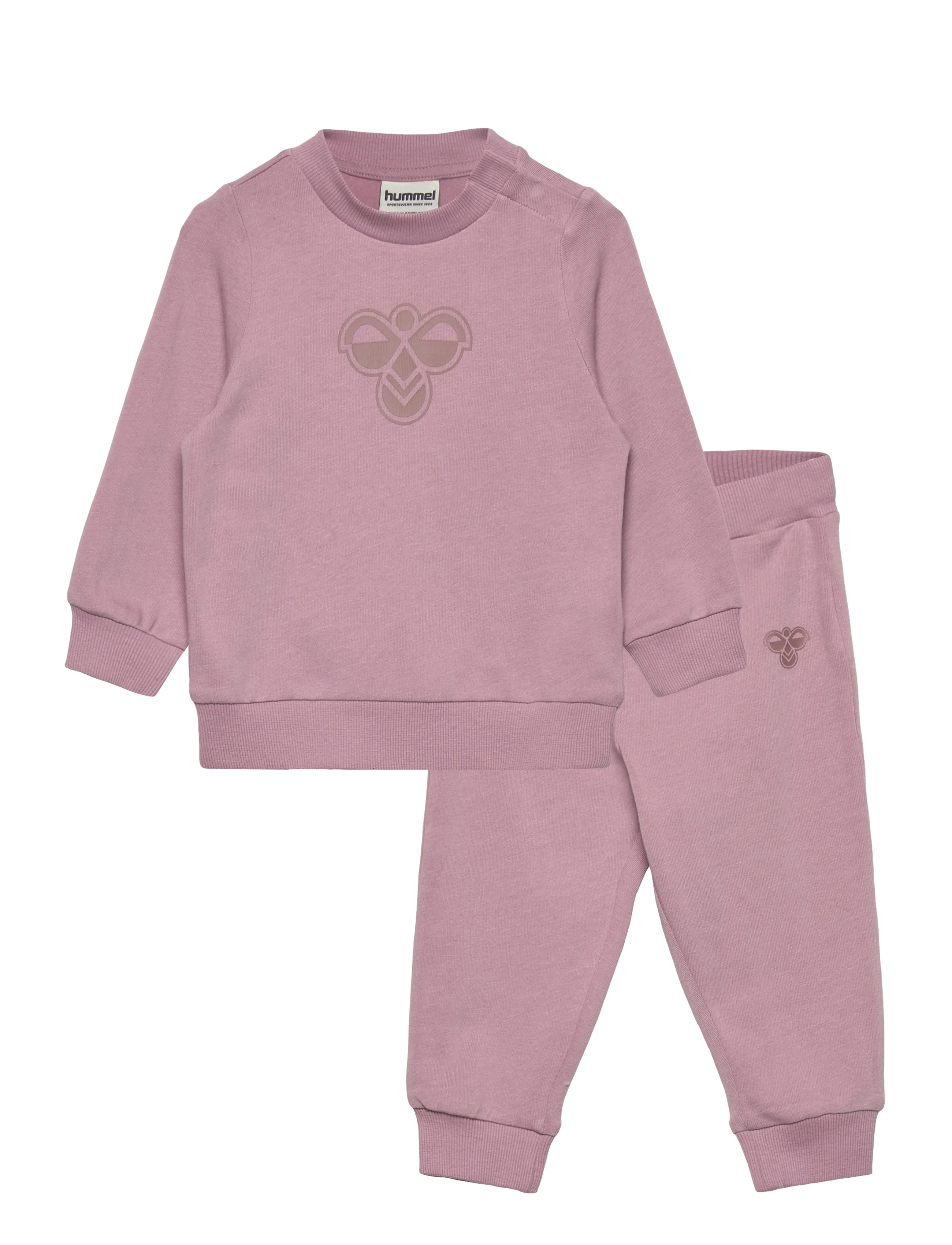 Hummel hmlMINI JERSEY CREWSUIT BEE - Riided - MAUVE SHADOW / purple