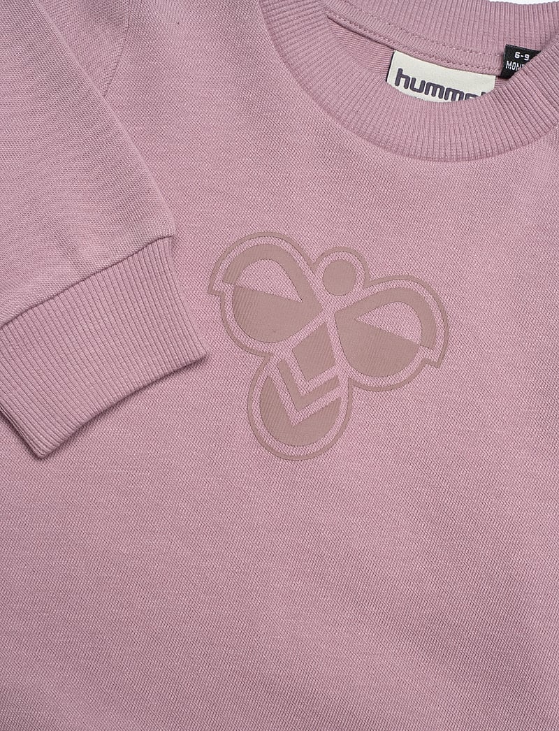 Hummel - hmlMINI JERSEY CREWSUIT BEE - joggingset & tvådelade set - mauve shadow - 2