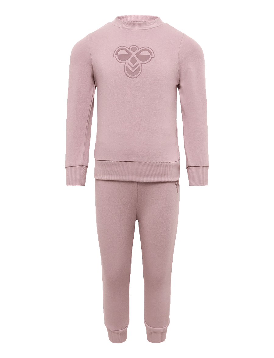 Hummel - hmlMINI JERSEY CREWSUIT BEE - trainingsanzug - sea fog - 0