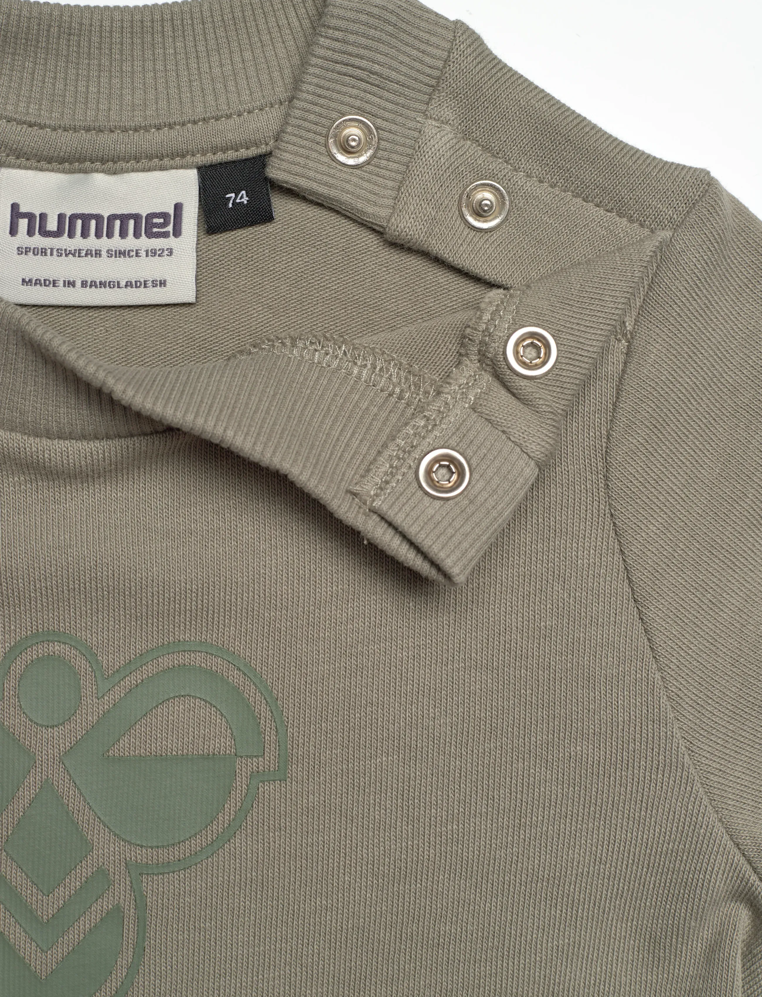 Hummel - hmlMINI JERSEY CREWSUIT BEE - gode sommertilbud - shadow - 3