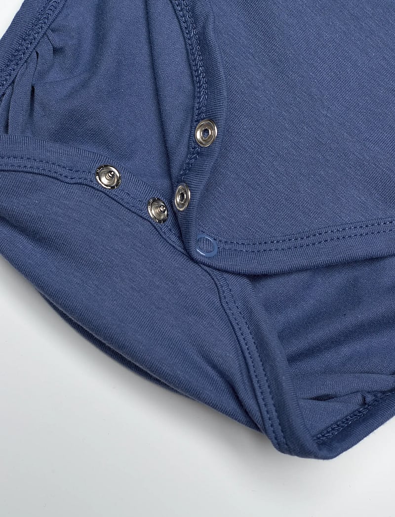 Hummel - hmlMINI SOLID BODY L/S BEE - langærmede bodyer - dutch blue - 3