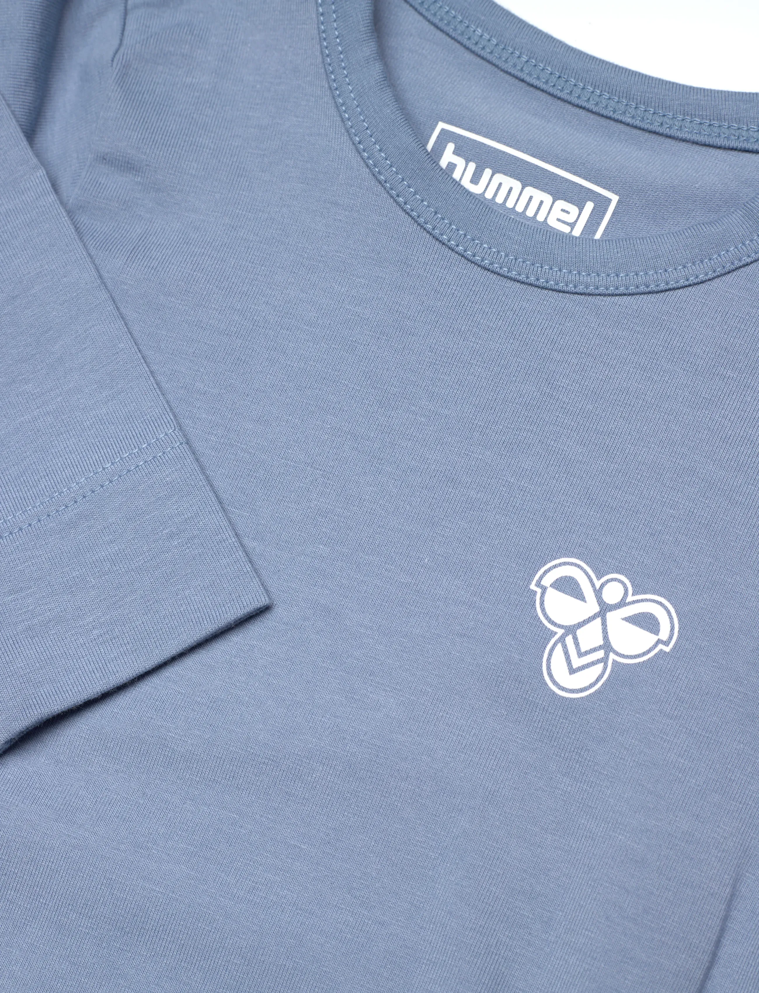Hummel - hmlMINI SOLID BODY L/S BEE - lägsta priserna - faded denim - 2