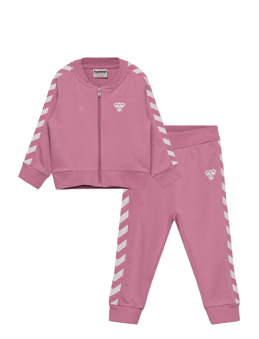 Hummel - hmlMINI REG CHEVRON SET - trainingsanzug - polignac - 0