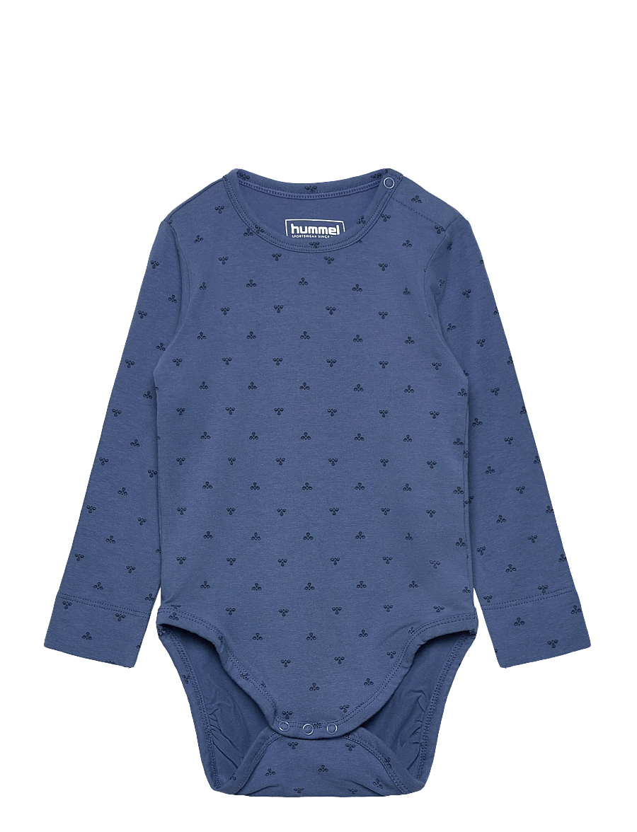 Hummel - hmlMINI BEE AOP BODY L/S - langärmelige bodys - dutch blue - 0