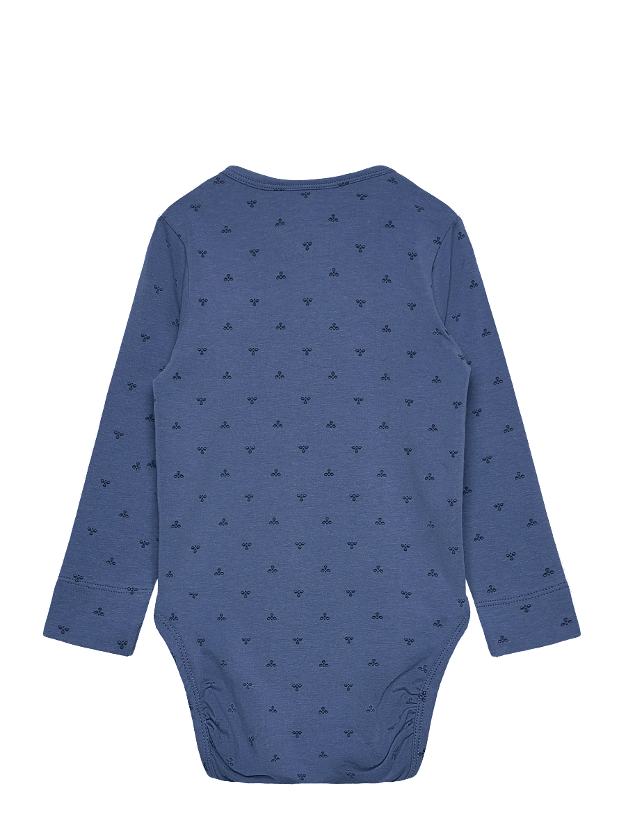 Hummel - hmlMINI BEE AOP BODY L/S - langärmelige bodys - dutch blue - 1