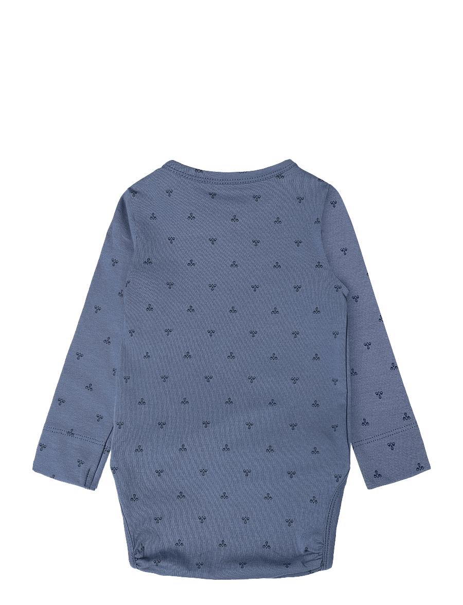 Hummel - hmlMINI BEE AOP BODY L/S - langärmelige bodys - flint stone - 1