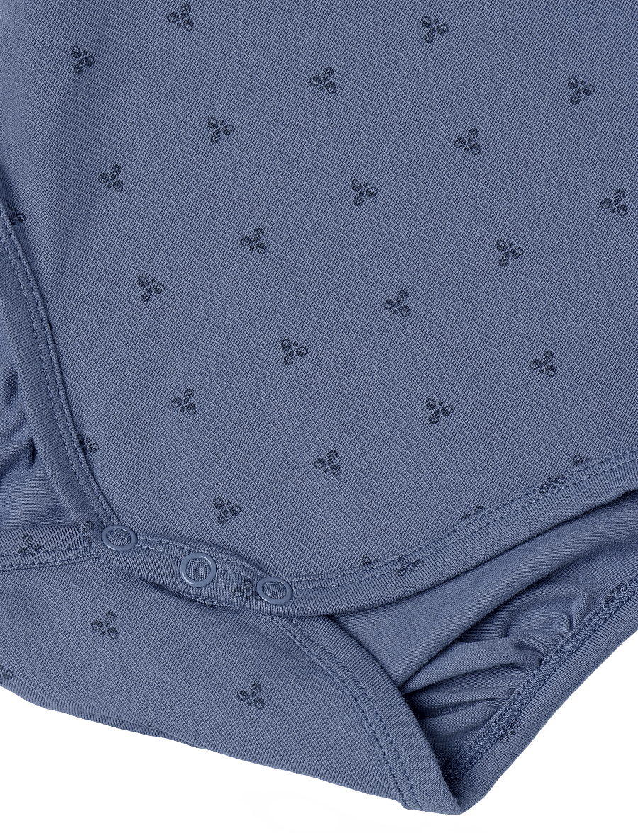 Hummel - hmlMINI BEE AOP BODY L/S - langärmelige bodys - flint stone - 2