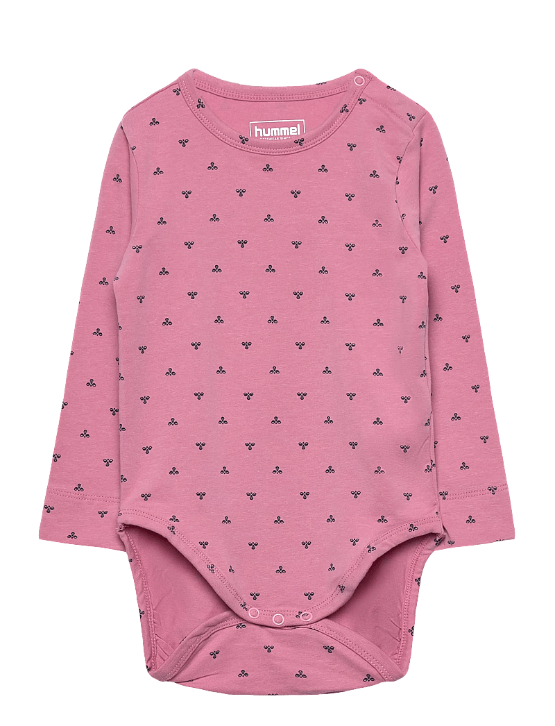 Hummel - hmlMINI BEE AOP BODY L/S - long-sleeved bodies - polignac - 0