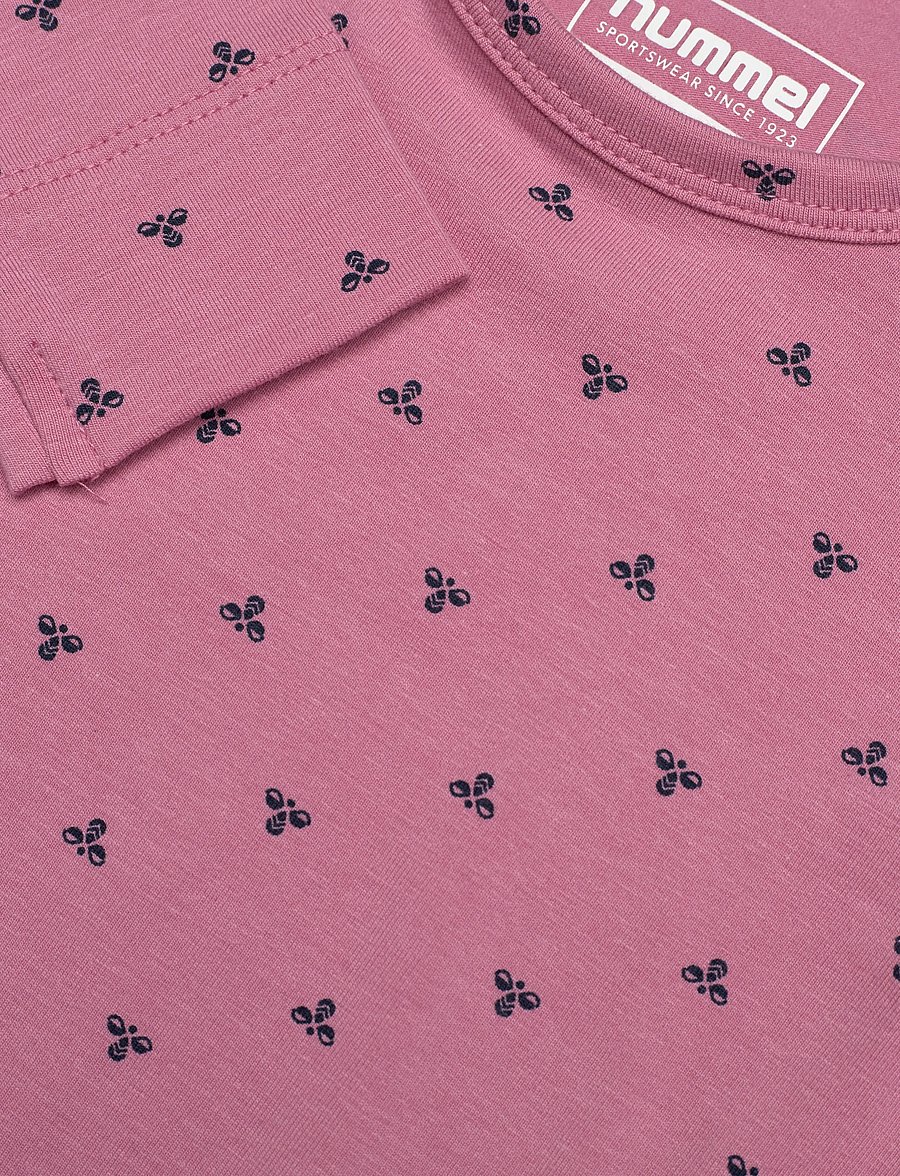 Hummel - hmlMINI BEE AOP BODY L/S - pikkade varrukatega bodid - polignac - 2