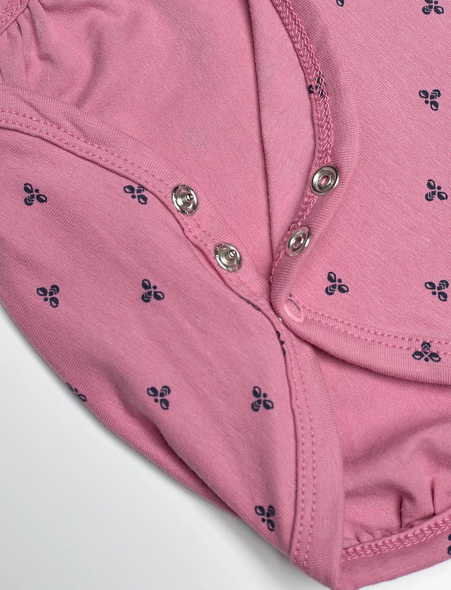 Hummel - hmlMINI BEE AOP BODY L/S - pikkade varrukatega bodid - polignac - 3