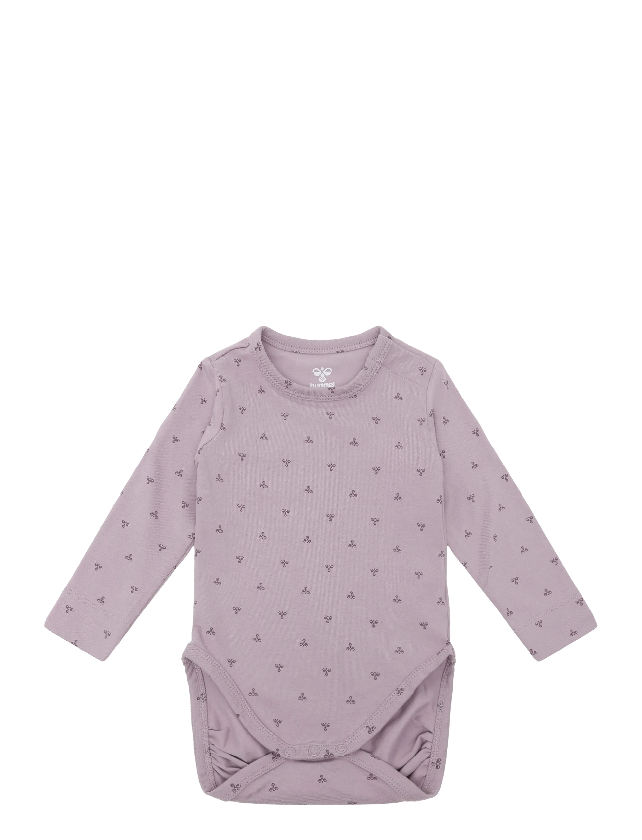 Hummel hmlMINI BEE AOP BODY L/S - Bodyer - SEA FOG / purple