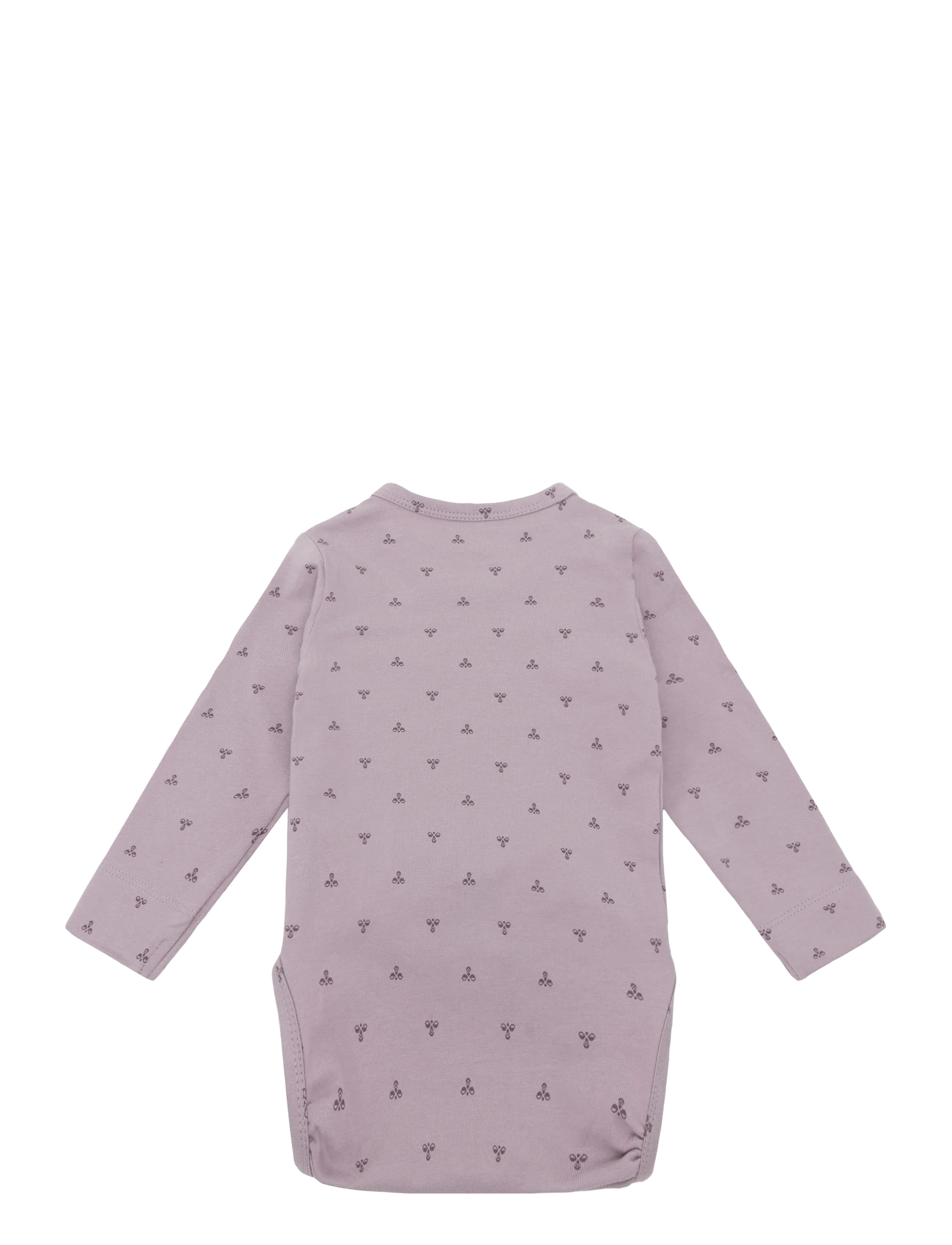 Hummel - hmlMINI BEE AOP BODY L/S - langærmede bodyer - sea fog - 1