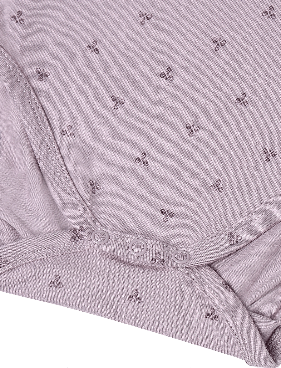Hummel - hmlMINI BEE AOP BODY L/S - langärmelige bodys - sea fog - 2