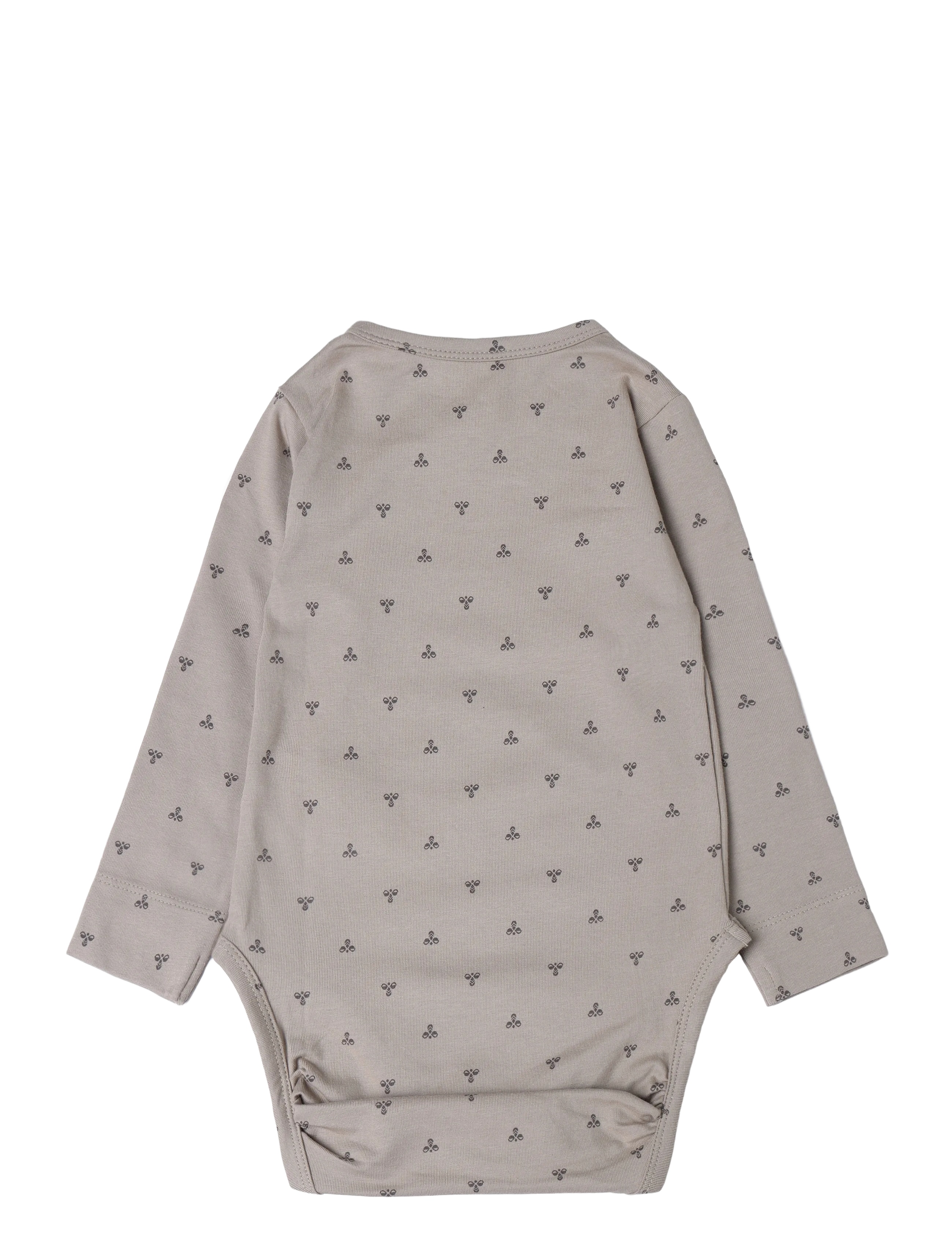 Hummel - hmlMINI BEE AOP BODY L/S - langærmede bodyer - vintage khaki - 1