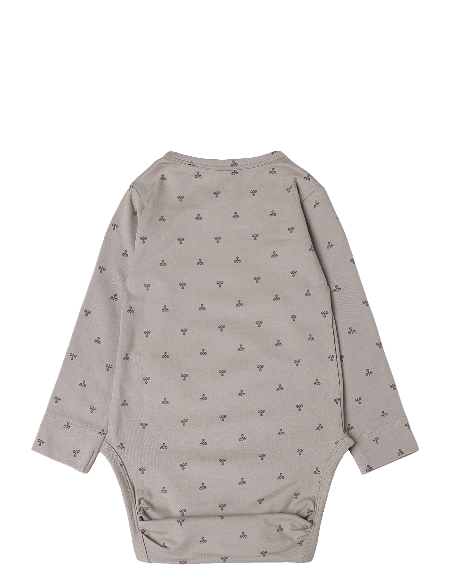 Hummel - hmlMINI BEE AOP BODY L/S - långärmade bodies - vintage khaki - 1