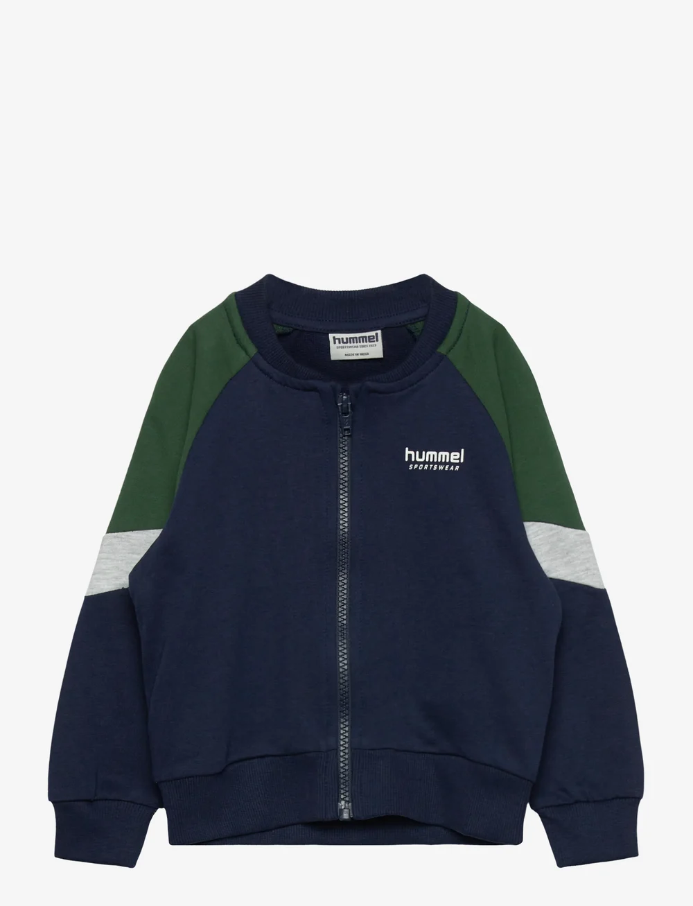 Hummel - hmlMINI LOOSE BLOCK ZIP JACKET - dressipluusid - dress blues - 0